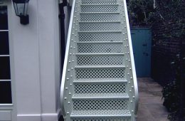 Ornate External Victorian Staircase