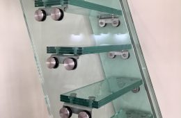 Glass staircases