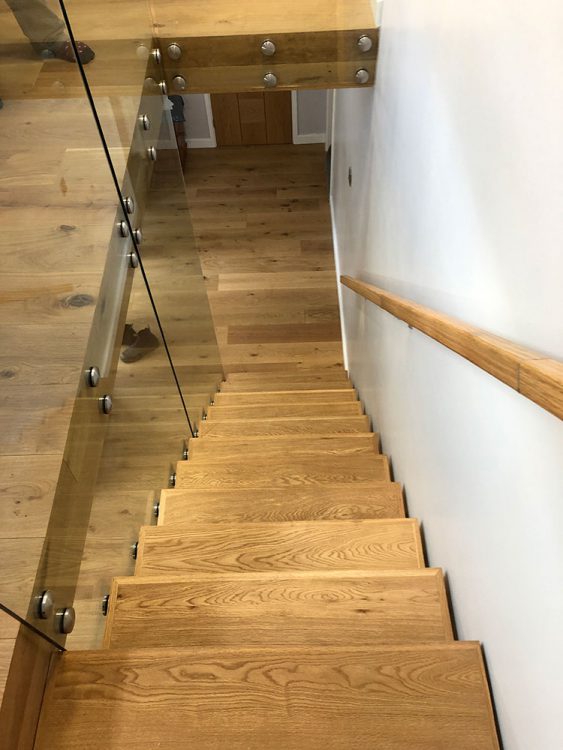 Centre Spine staircases